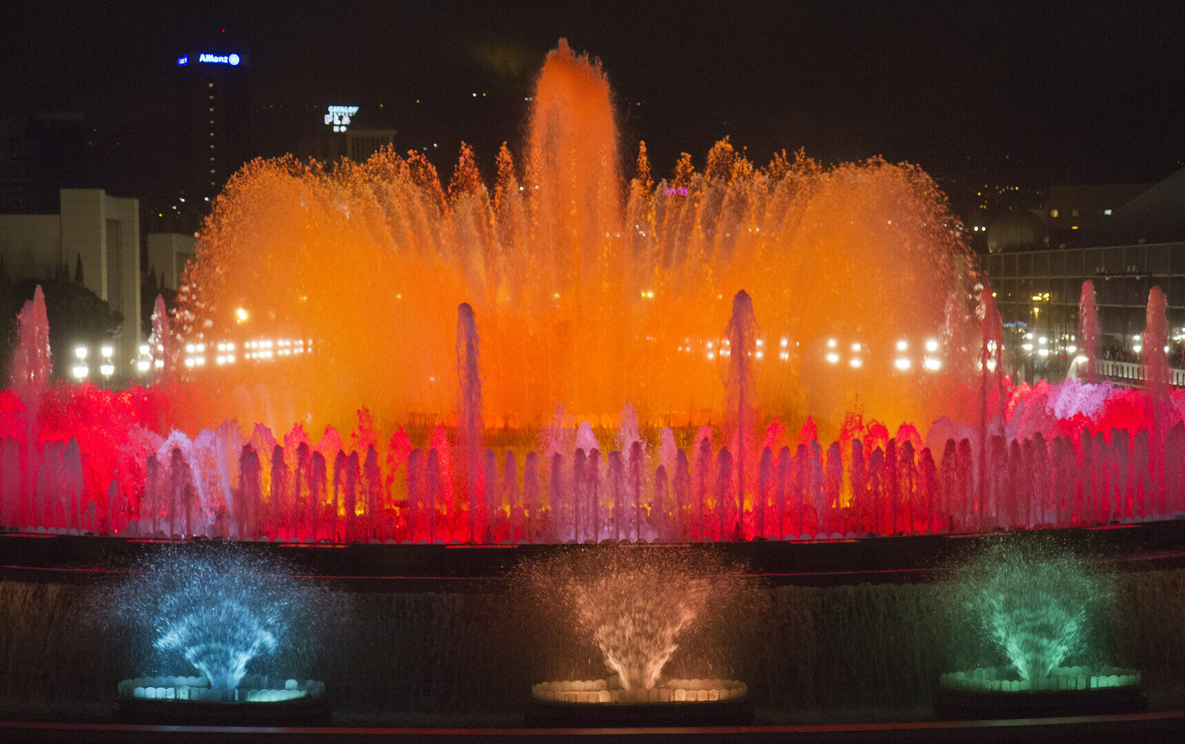 Magic Fountain of Montjuïc evening light show